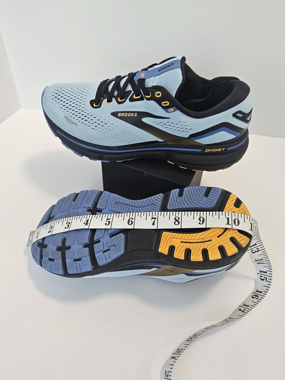 Brooks Ghost 15 Women's Running Shoes Size 7 Blue 2023 Model EUC Plantar Fasciit - Picture 13 of 14